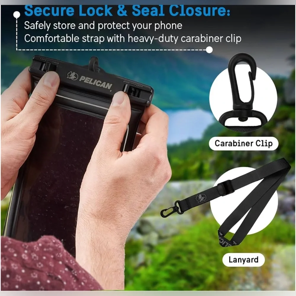 COPY - Pelican Marine - IP68 Waterproof Phone Pouch [XL Size]